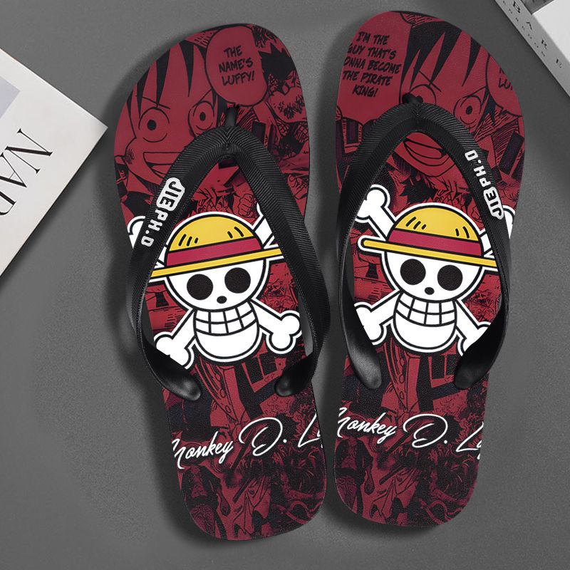 Anime Cosplay Ai - Новые аниме-шлепанцы One Piece, нескользящие, износостойкие,