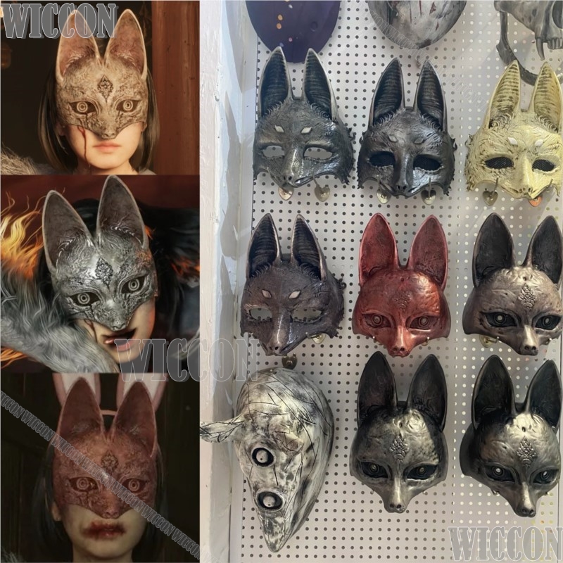 Anime Cosplay Face - Маска лисы, мужчины, новинка 2025 года,