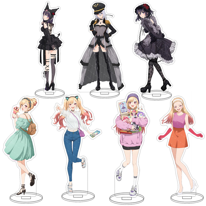 Anime Cosplay Dresses - Акриловая подставка 16 см с аниме-персонажами