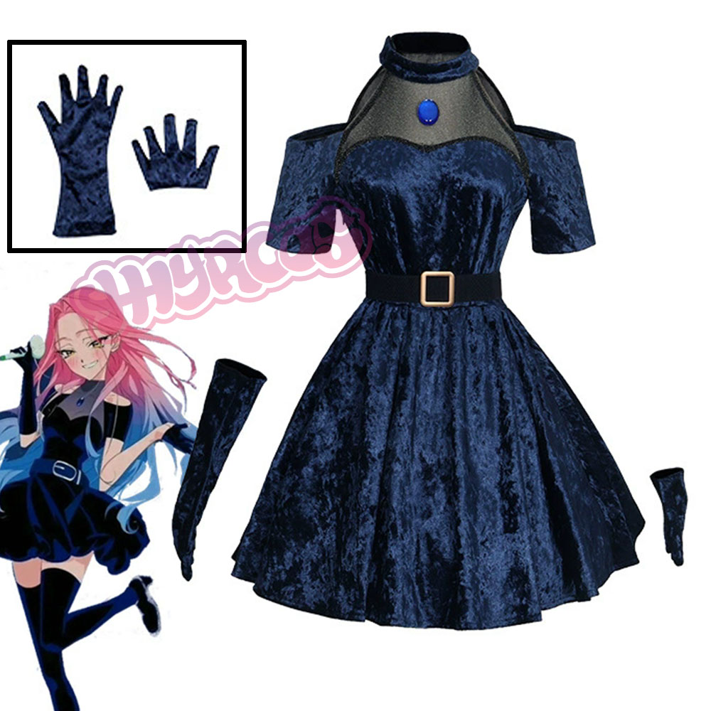 Cosplay Anime Pink Hair - Мизи Косплей Аниме Чужой Сценический Костюм