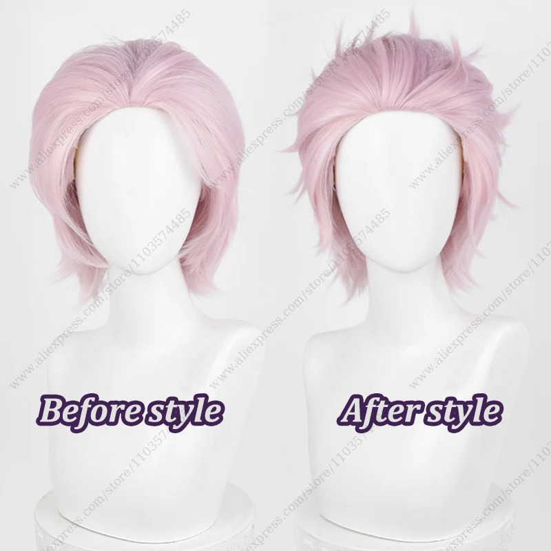 Cosplay Anime Pink Hair - 2025 11 Аниме Мицуки Кирю Косплей
