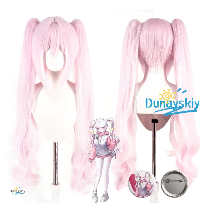 Cosplay Anime Pink Hair - Парик для косплея Алисы, длина 90