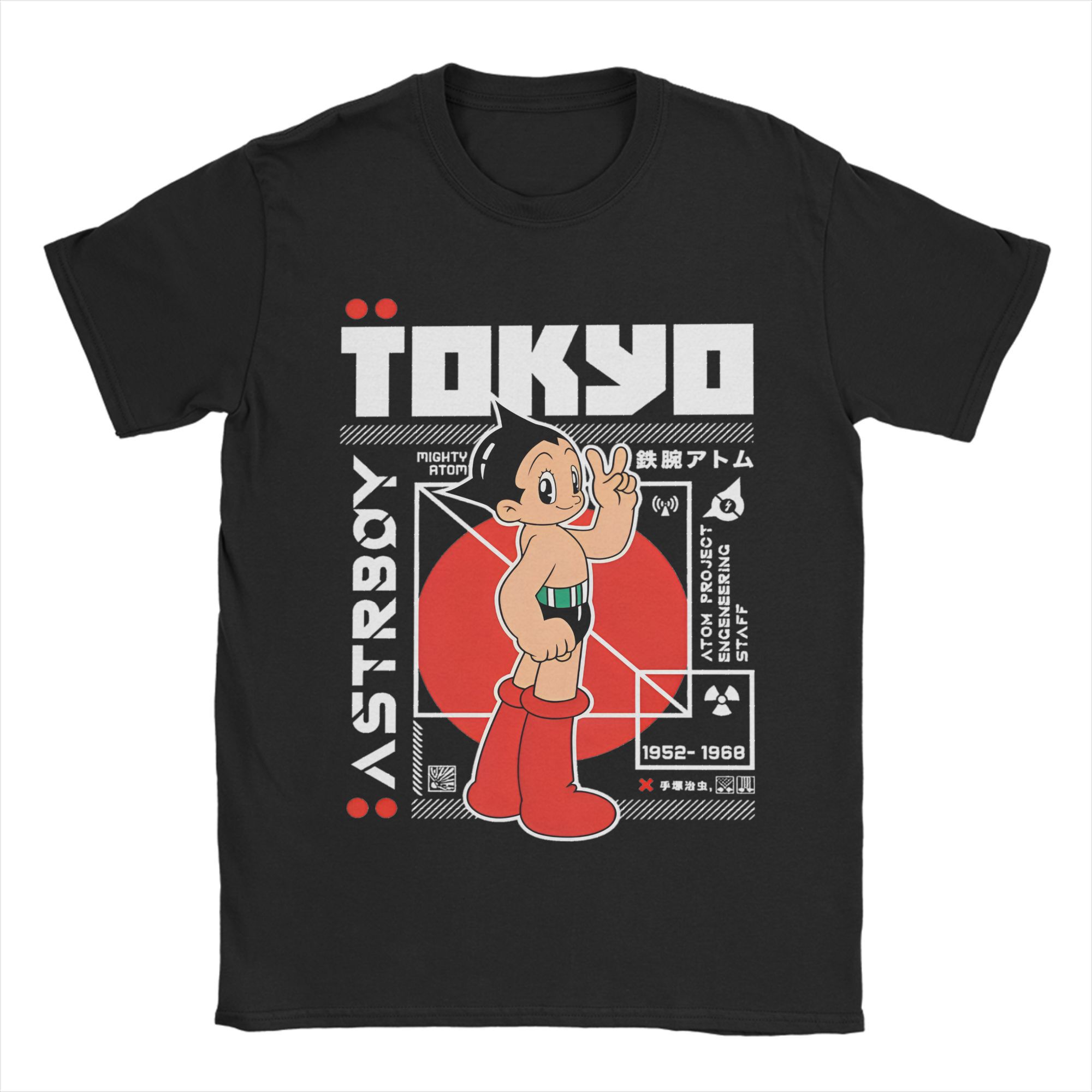 Anime Cosplay Ideas Male - Футболка Astro Boy Manga Anime Mighty