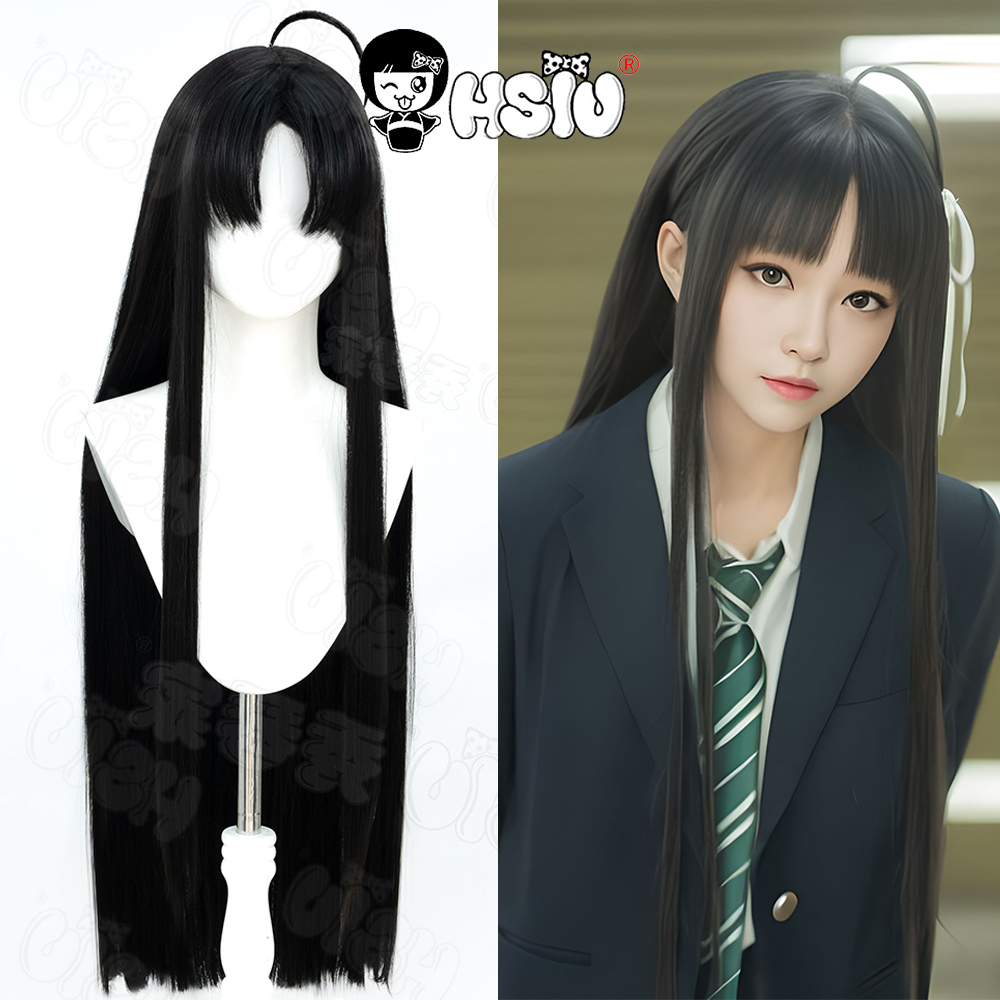 Парик для косплея Ава Субару H – обзор и цена Anime Cosplay Girl With Black Hair