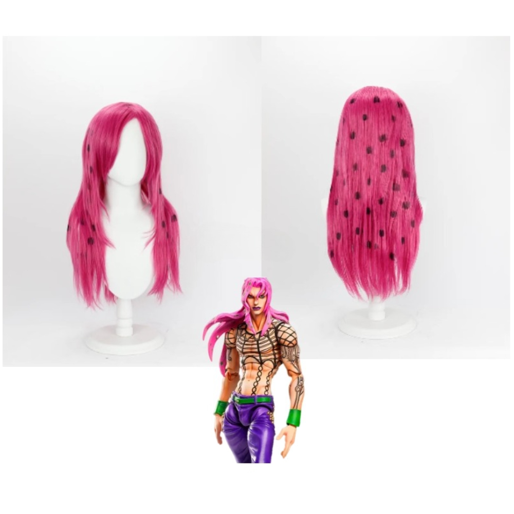 Парик для косплея в стиле аним – обзор и цена Cosplay Anime Pink Hair