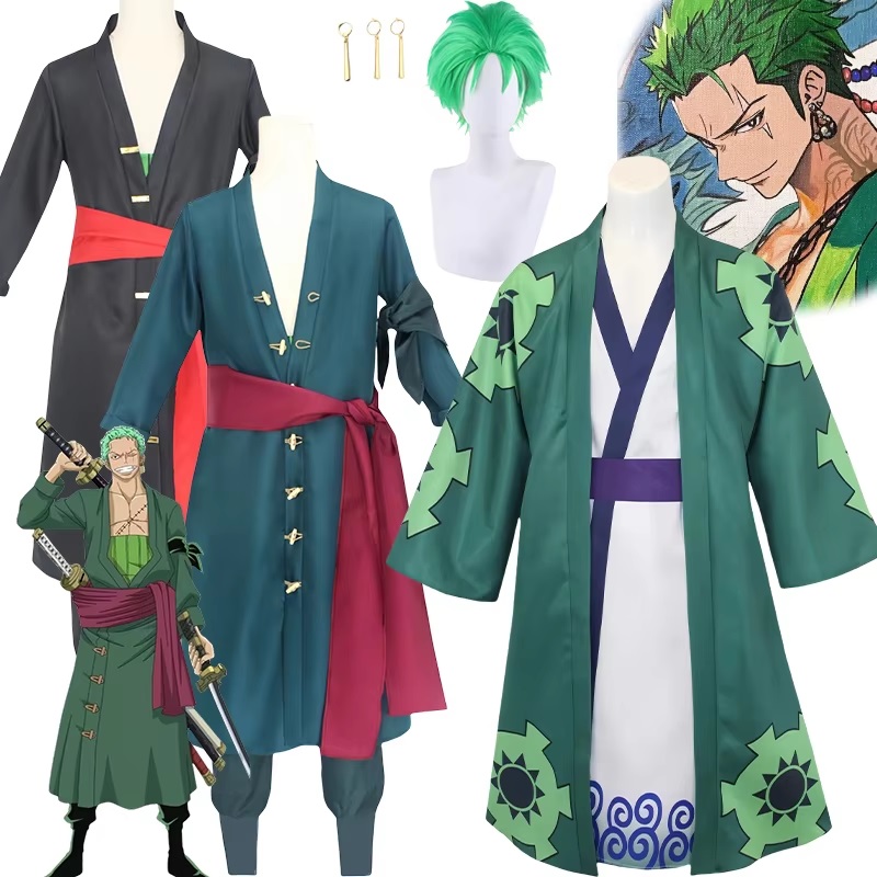 Bilibili Roronoa Zoro Косплей  – обзор и цена Cosplay Anime Zoro