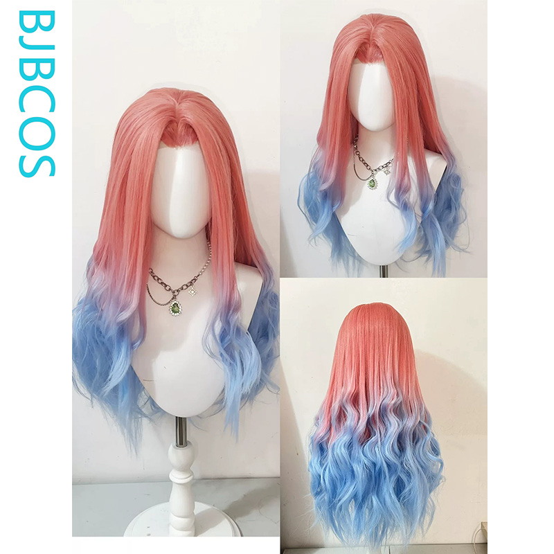 Уложенный парик ‌ Парик для ко – обзор и цена Cosplay Anime Pink Hair