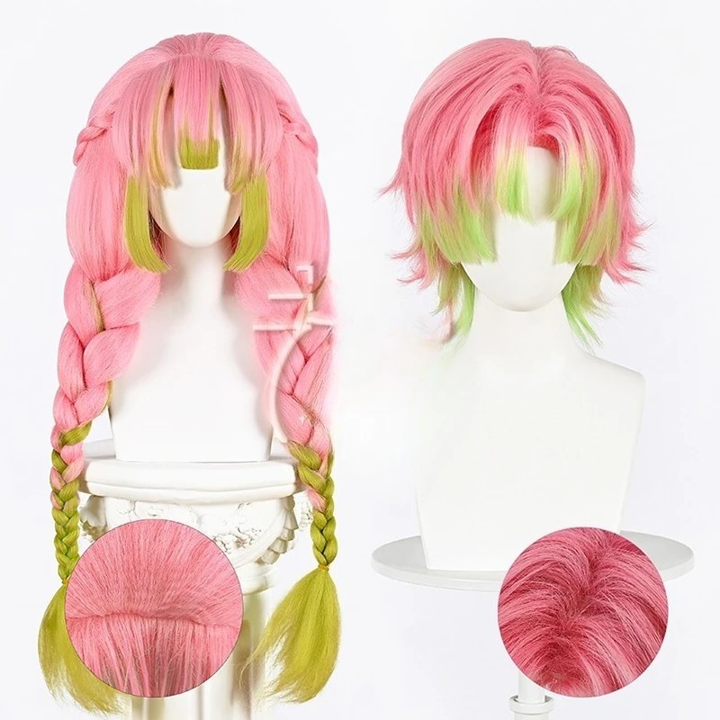 Парик для косплея Kanroji Mits – обзор и цена Cosplay Anime Pink Hair