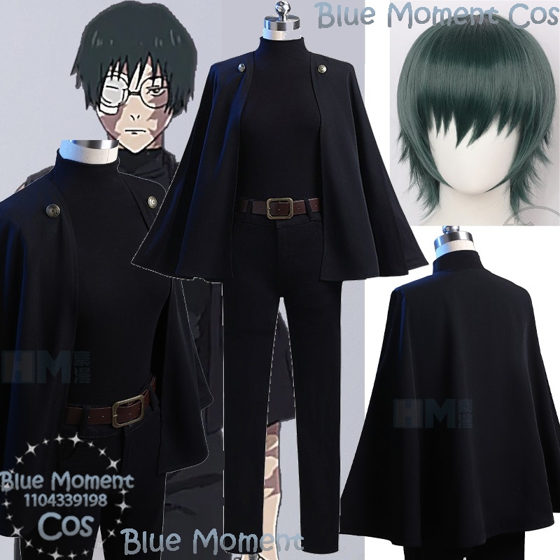 Костюм для косплея Zenin Maki  – обзор и цена Anime Cosplay Girl With Black Hair
