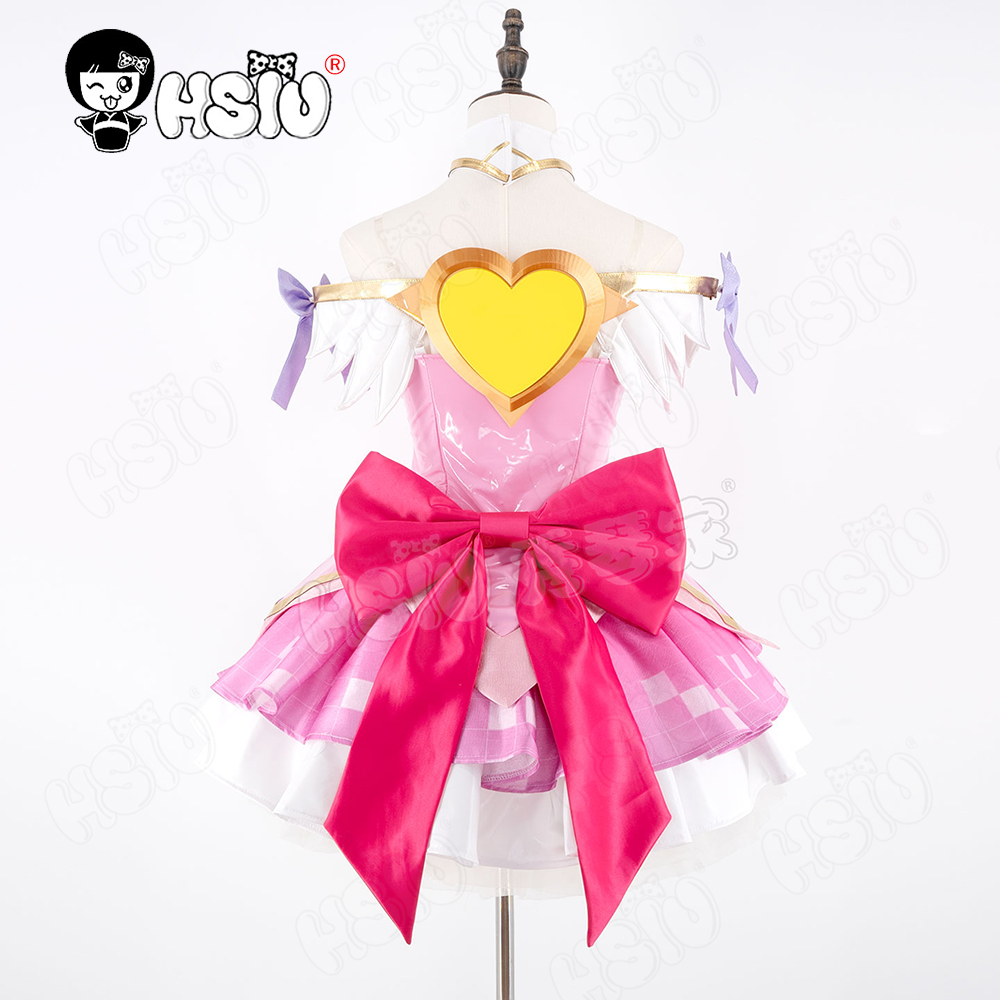 Юно Косплей Костюм Парик HSIU  – обзор и цена Cosplay Anime Pink Hair