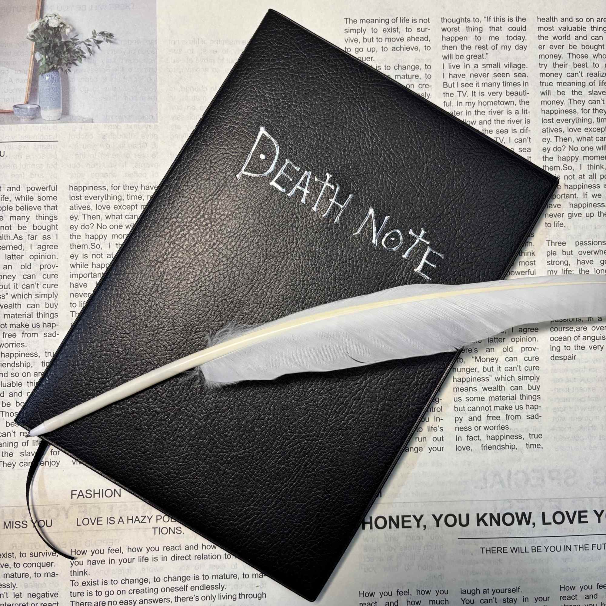 Блокнот по мотивам «Тетради см – обзор и цена Death Note Replica