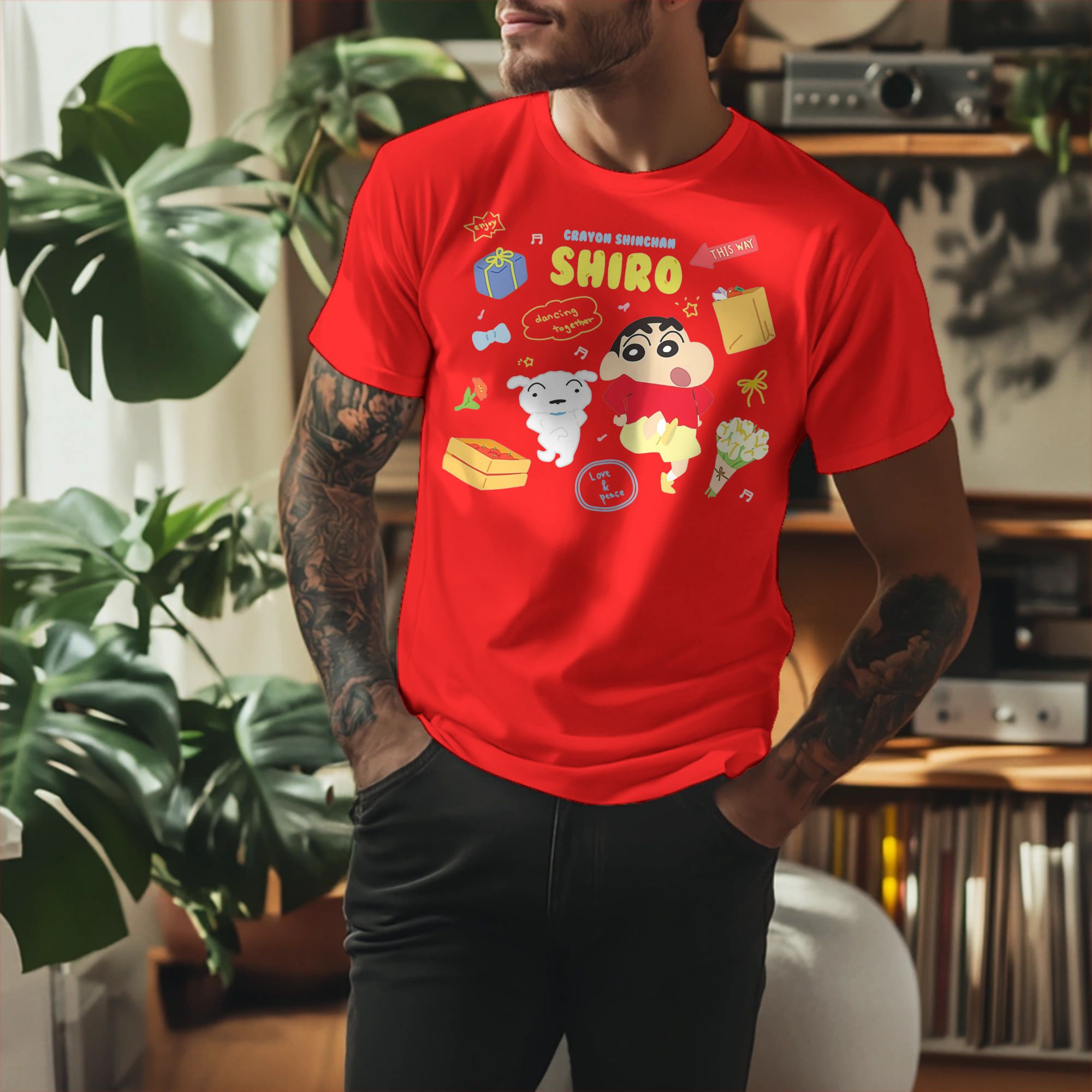 Футболка Crayon Shin-chan для  – обзор и цена Anime Cosplay Ideas Male